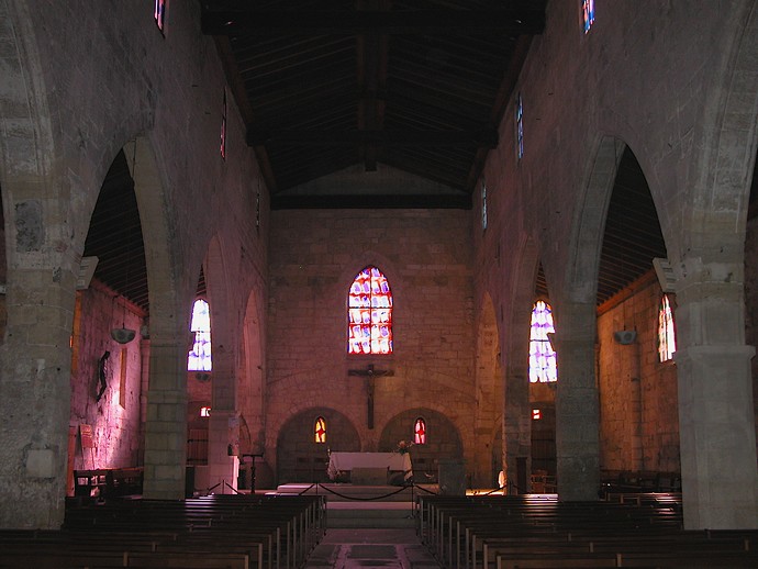 Eglise Notre Dame des Sablons : intérieur