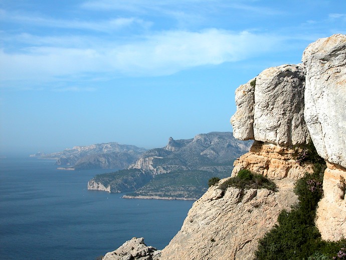 Cap Canaille (Bouches-du-Rhône) - Un rocher