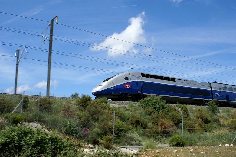 INSOLITE - « Capture en rafale » d'un TGV