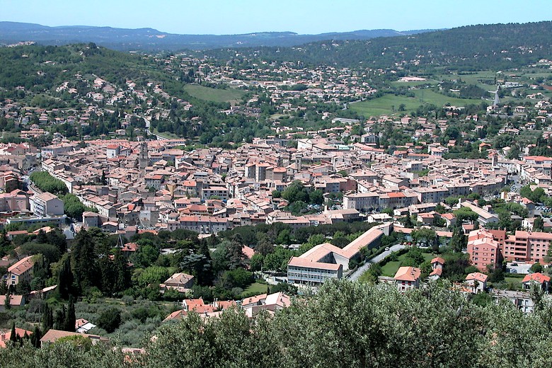 Manosque (Alpes-de-Haute-Provence) - Point de vue sur la ville