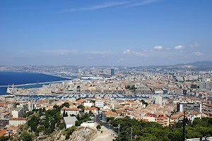 Vue sur Marseille direction nord