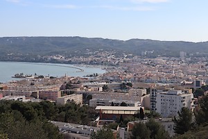 Zoom sur le centre-ville de Martigues