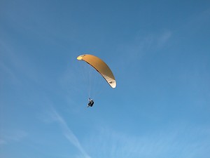 Un parapente