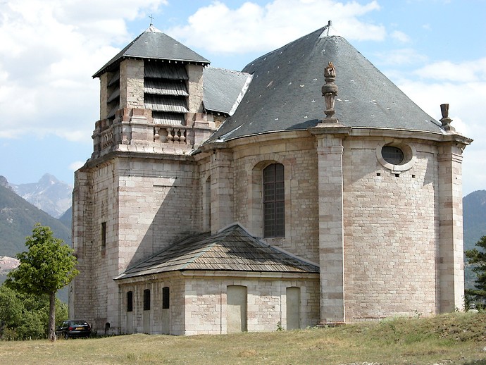 Mont-Dauphin (Hautes-Alpes) - L'église