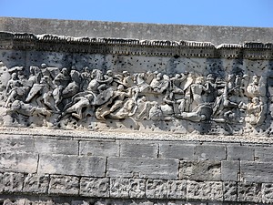 Arc de Triomphe : zoom sur une des sculptures