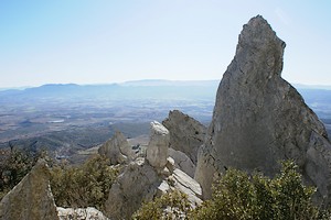 Des rochers