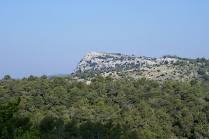 Retour vers le col des Portes : un rocher