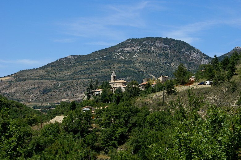 Saint-Auban-sur-l'Ouvèze (Drôme) - Aperçu du village