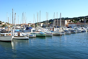 Face au port