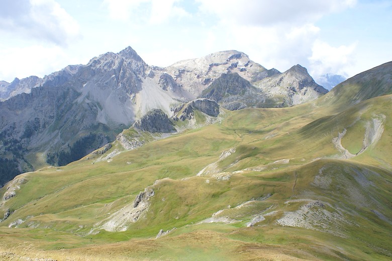 Serre Chevalier (Hautes-Alpes) - Zoom sur le massif des Ecrins