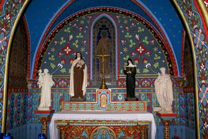 Intérieur de l'église abbatiale