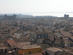 Vue du centre-ville orientation sud-est