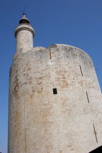 Au pied de la tour de Constance
