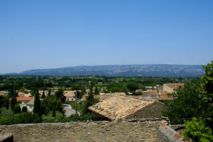 Le Luberon à l'horizon