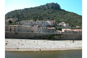 La ville au bord du Gardon d'Anduze