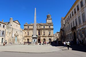 Vue étendue sur la place de la République