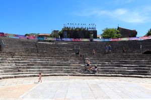 Vue au coeur des gradins