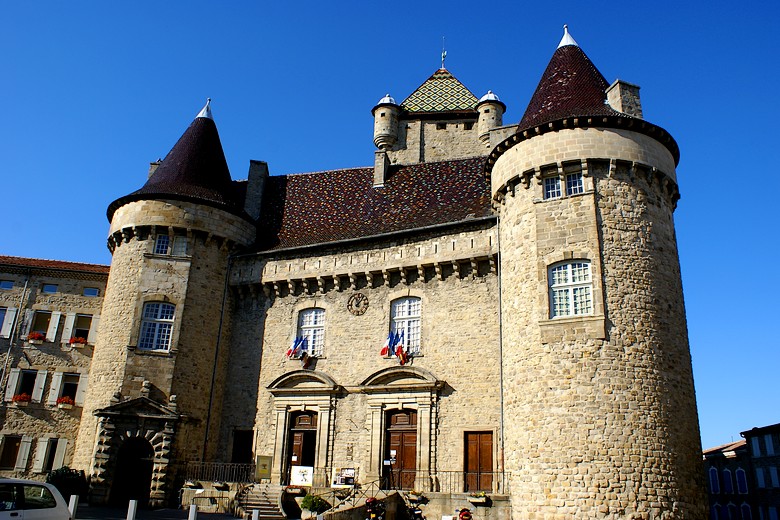 Aubenas (Ardèche) - Le château