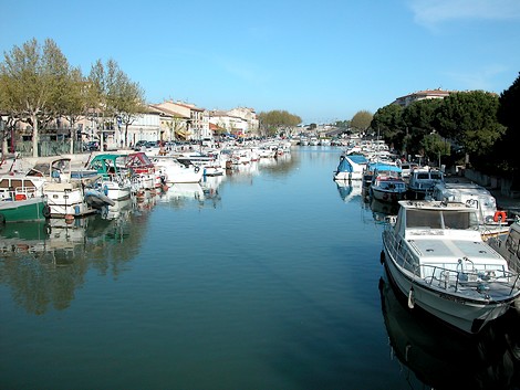 Le canal direction est (Tarascon)