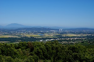 Partie de la Vallée du Rhône