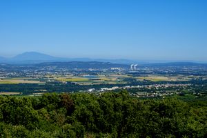 Partie de la Vallée du Rhône