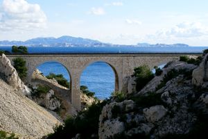 Dans les hauteurs du viaduc