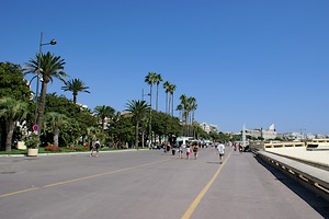 Allée piétonne de la Croisette