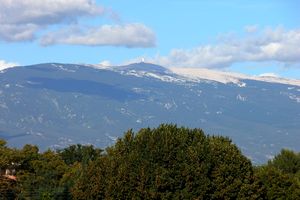 Vue sur le Mont Ventoux