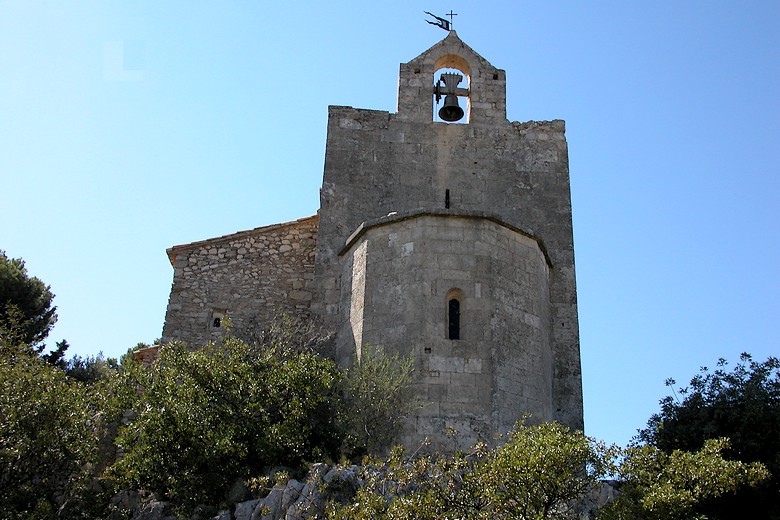 Cavaillon (Vaucluse) - Au pied de la chapelle Saint-Jacques