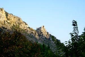 Retour au pied du château