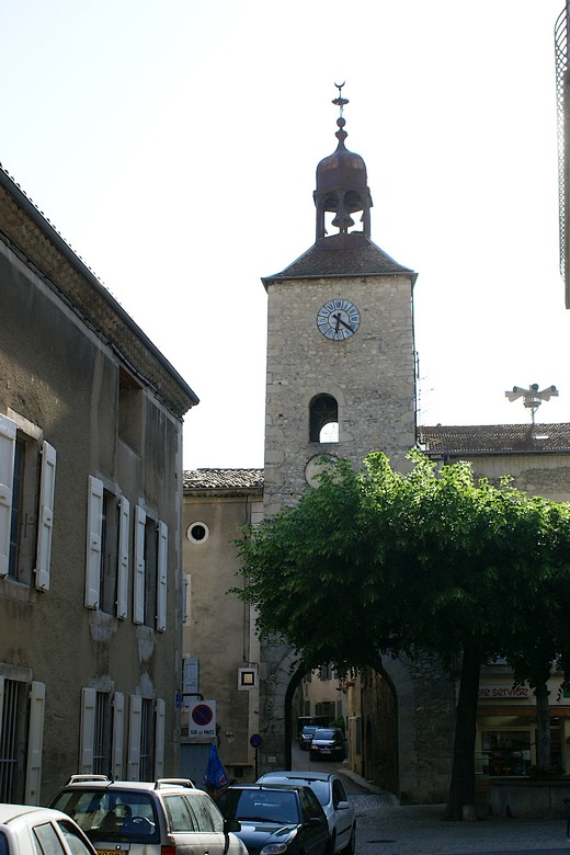 Châtillon-en-Diois (Drôme) - La tour de l'horloge