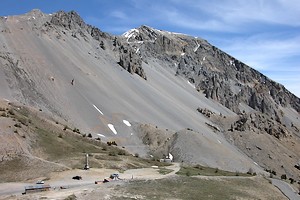 Dans les hauteurs du col