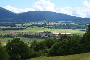 Zoom sur le village de Vassieux-en-Vercors