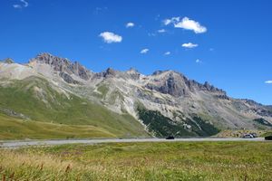 Sommets dominant le col du Lautaret