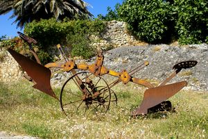 Déco au pied de l'ancien château