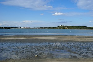 Vue étendu sur l'étang de l'Estomac