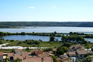 Etangs de l'Estomac avec bassins et marais