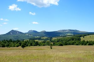 Vue sur le suc de Montfol