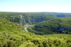 Vers la Haute Corniche
