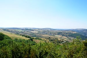 Plateau au dessus des gorges