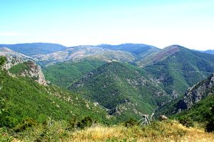 Montagne près des gorges