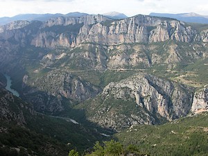 Début du Grand Canyon