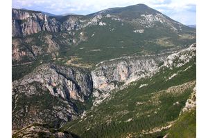 Début du Grand Canyon