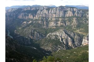 Début du Grand Canyon