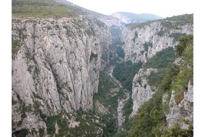 Intérieur du Grand Canyon