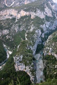 Vers la fin du Grand Canyon : à un des Balcons de la Mescla