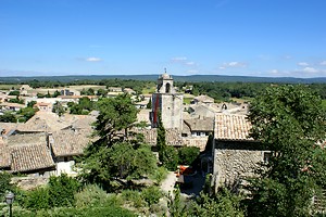 Vue sur la tour de l'horloge