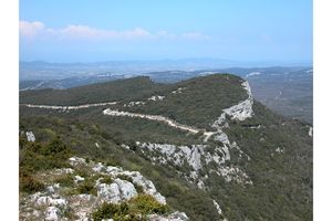 Zone rocheuse du mont Bouquet
