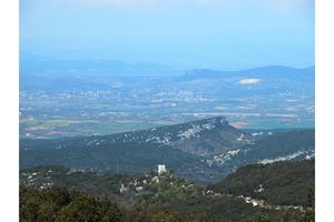 Vue du Castellas du Bouquet (dir. nord)