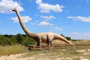 Oppidum du Castellan : Un dinosaure